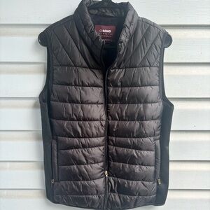 Ci Sono  Los Angeles outerwear woman M black vest.
